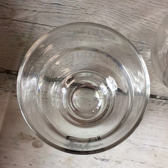 4 Heavy Bottom 10-ounce Low-Ball Glasses with Fire HYDRANT Images Firefighter - Picture 5 of 8